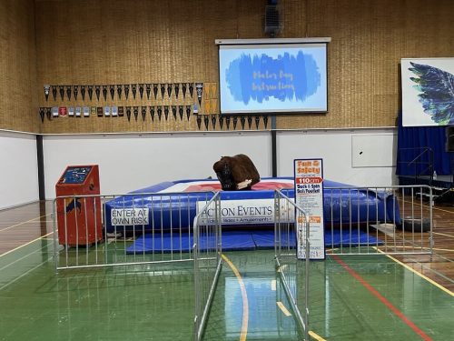 Buck and Spin Mechanical Bull Ride