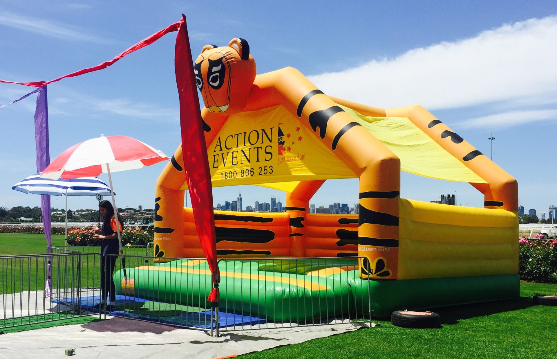 Tiger all ages Jumping Castle